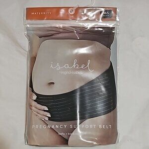 Isabel Maternity by Ingrid & Isabel Pregnancy Support Belt Black Size M/L New